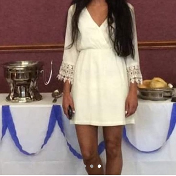 Cream tobi lace dress - Picture 6 of 6